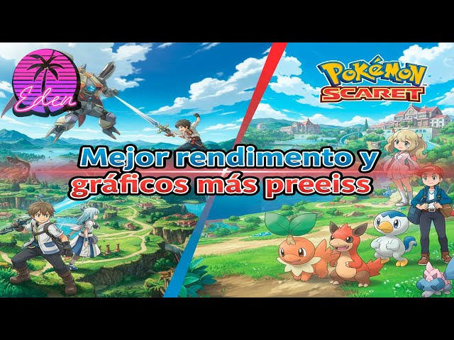 Eden Emulator Switch 🔥 Nueva Nightly MEJORA GPU y RENDIMIENTO | Xenoblade DE & Pokémon Escarlata