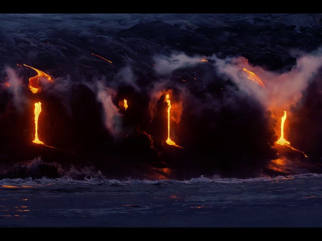 🌋Lava Flow ASMR Sounds | Sleep Sounds | Binaural | 4* Hours
