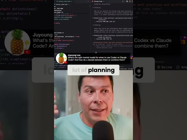 Codex vs Claude Code: Pick the Right Model #shorts