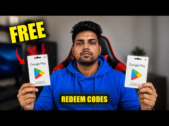 HOW I Got FREE!! Google Play Store Redeem Codes 🔥