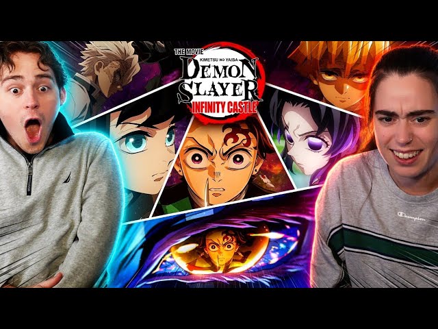 PEAK is COMING!!! Demon Slayer INFINITY CASTLE Movie Trailer REACTION