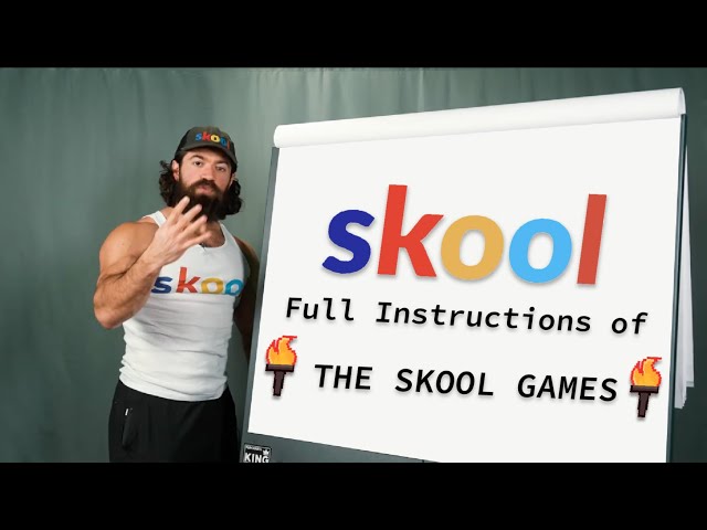 Full Instructions of THE SKOOL GAMES... by Alex Hormozi