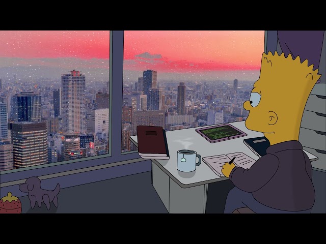 STUDY WITH ME 24 HOURS 💧 lofi Music | Lofi Study | Chill music ~ 35 min study x 15 min chill