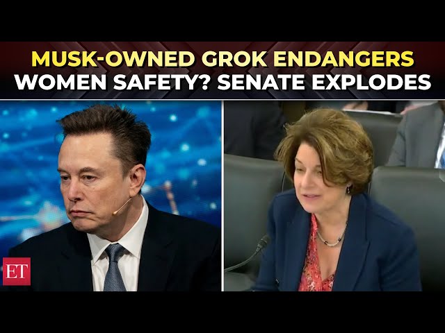 ‘Grok altering photos of women, girls’ without consent’: Klobuchar rips into Musk-owned AI in Senate