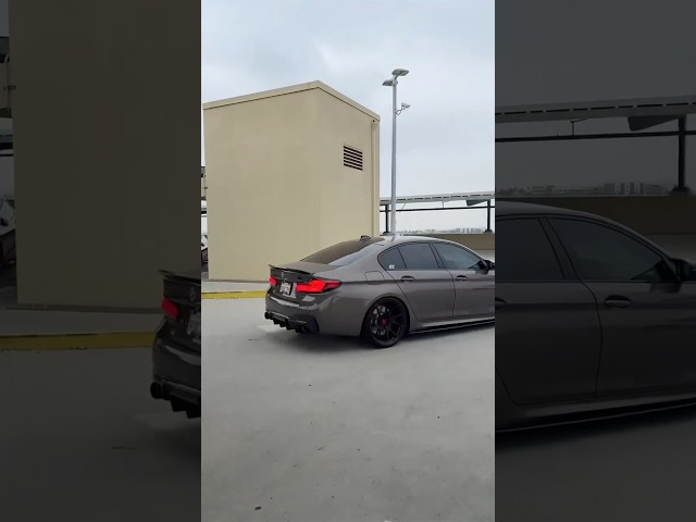 Brutal Exhaust Sound - BMW M5 Competition
