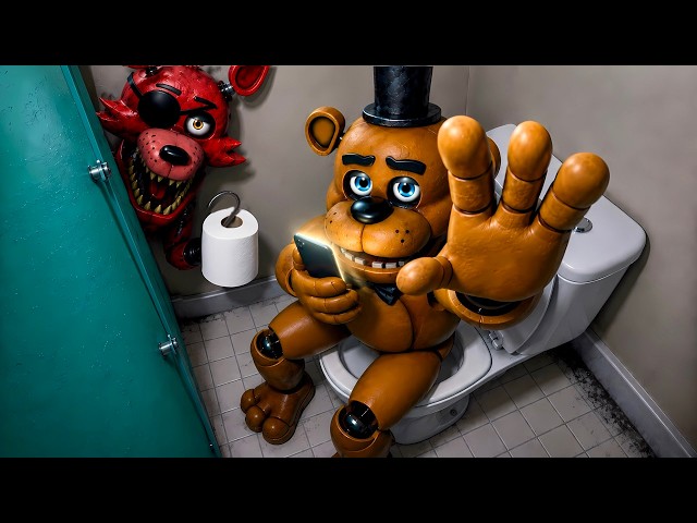 FNAF PERO FREDDY ESTÁ EN EL BAÑO