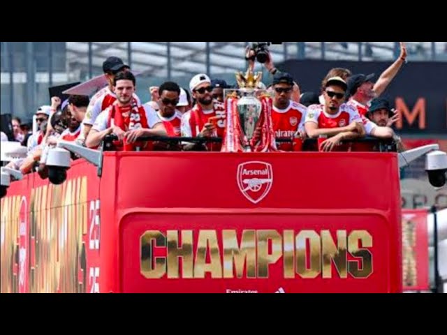Arsenal Trophy Parade 2026 | 360° Experience with 1.5 Million Fans in London