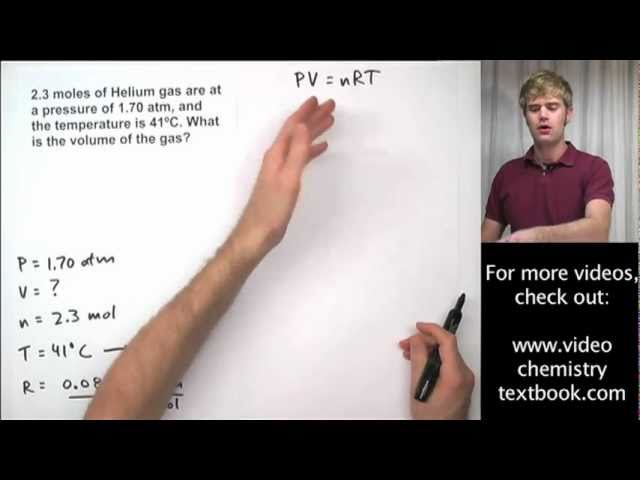 Ideal Gas Law Practice Problems