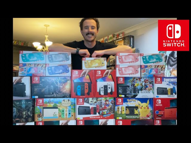 *25 NINTENDO SWITCH CONSOLES* My HUGE Nintendo Switch Console Collection