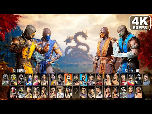 Mortal Kombat 1 Gameplay All Characters MK1
