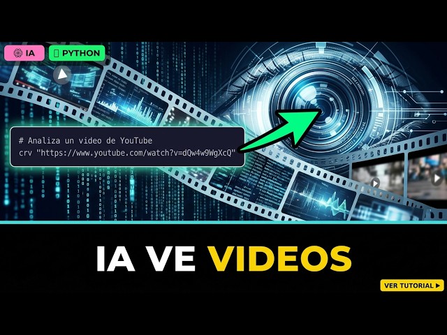 Cómo hacer que una IA vea y analice videos por ti con Python