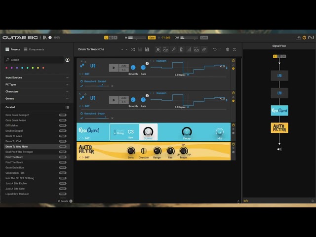 Filtered Rigs | Creative Guitar Rig Presets for Sound Design & Drums |  #GuitarRig #SoundDesign