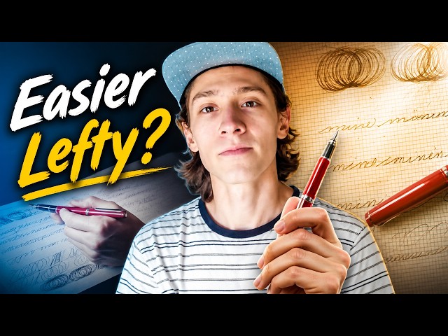 Practical Penmanship: Left Hand Palmer is Easier!?