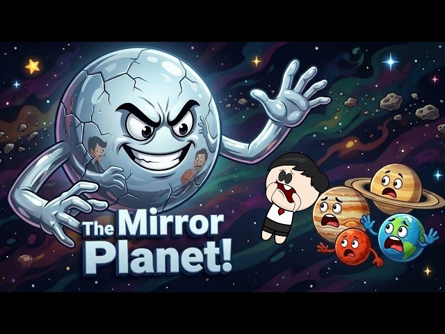 The Mirror Planet! | #aumsum #kids #science
