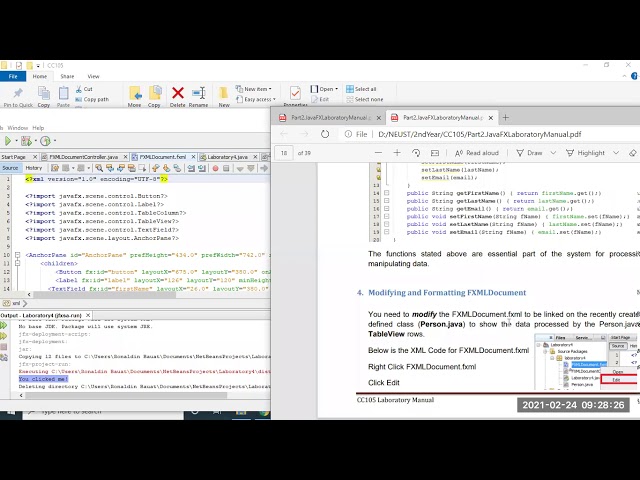 CC105 - JavaFX FXML Application (Tagalog Part 2)