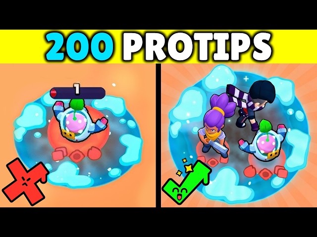 200 PRO TIPS for BRAWL STARS | TRICKS and TIPS to IMPROVE in 2026