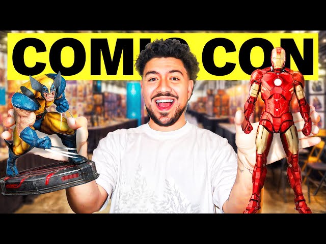 I Went to The BIGGEST ACTION FIGURE CONVENTION in LA...