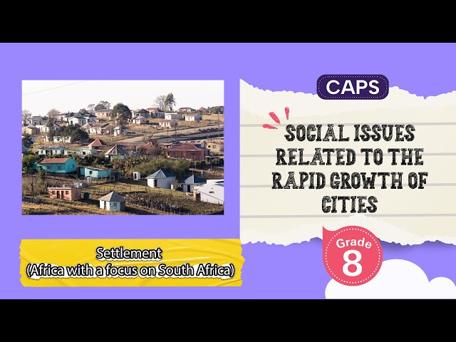 [GRADE 8] Social Issues Related to the Rapid Growth of Cities