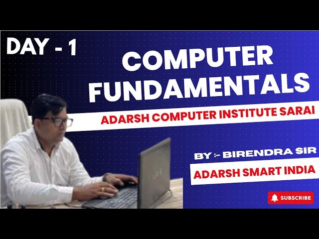 Computer Fudamantal A Complete Introduction for Beginners