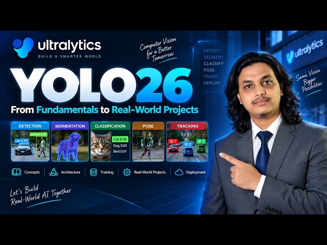 YOLO26: From Fundamentals to Real-World Projects