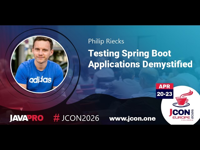 Testing Spring Boot Applications Demystified | Philip Riecks (EN)