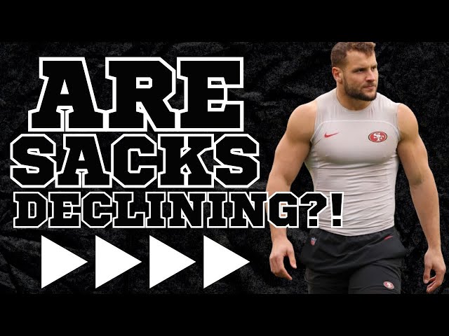 NFL Sack Numbers PLUMMET in 2024 - What's Going On?
