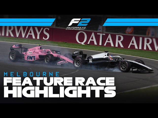 F2 Feature Race Highlights | 2026 Australian Grand Prix