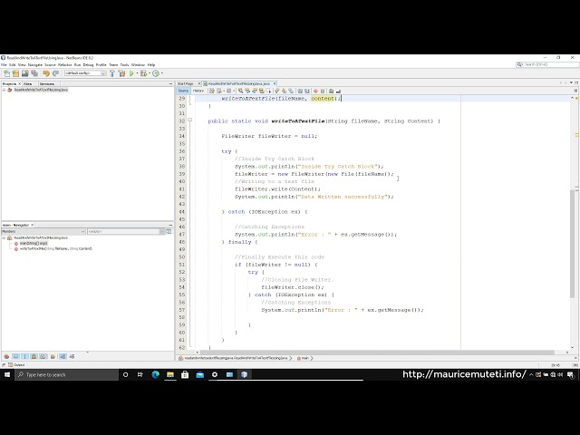 How To Write And Read From A File In Java Using FileWriter And Scanner Classes