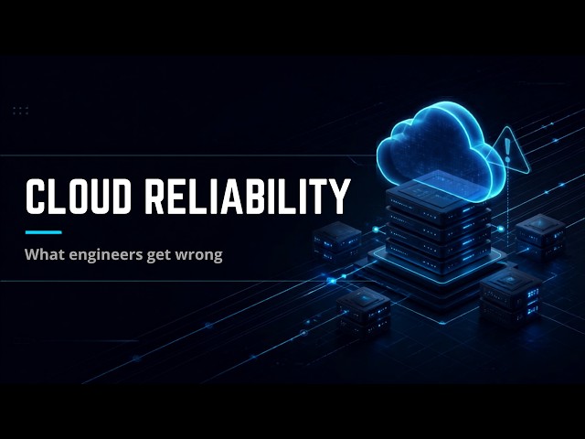Cloud Reliability: What engineers get wrong