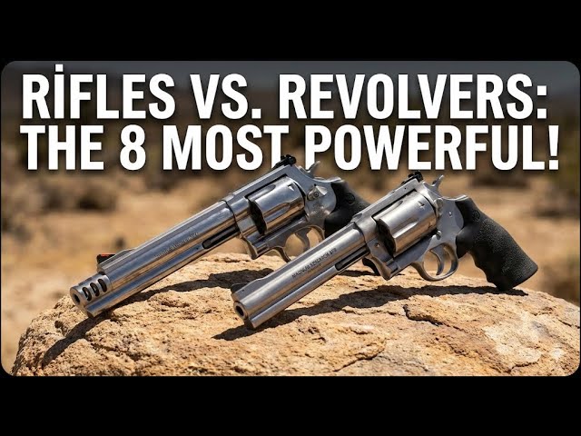 Top 8 Most Powerful Handguns Ever Built!