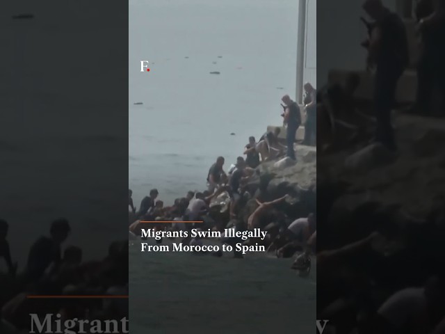 Migration Crisis Hits Spain as Thousands Cross Illegally From Morocco | Firstpost News | N18G