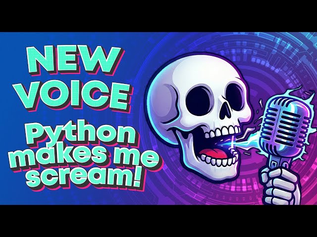 I Upgraded My Voice With AI… And It Sounds WAY Better (100% Free & Local Python)