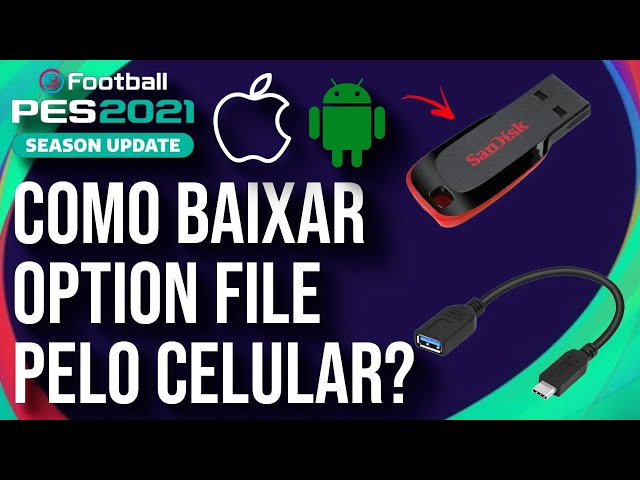 HOW TO DOWNLOAD PES 2021 OPTION FILE ON YOUR CELL PHONE (IPHONE OR ANDROID) - NEW METHOD 2025