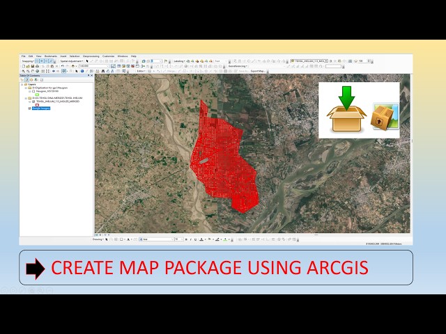 How to Create Map Package using ArcGIS || Gis Tutorial