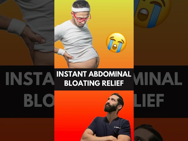 Instant Abdominal Relief With Lymphatic Drainage Massage