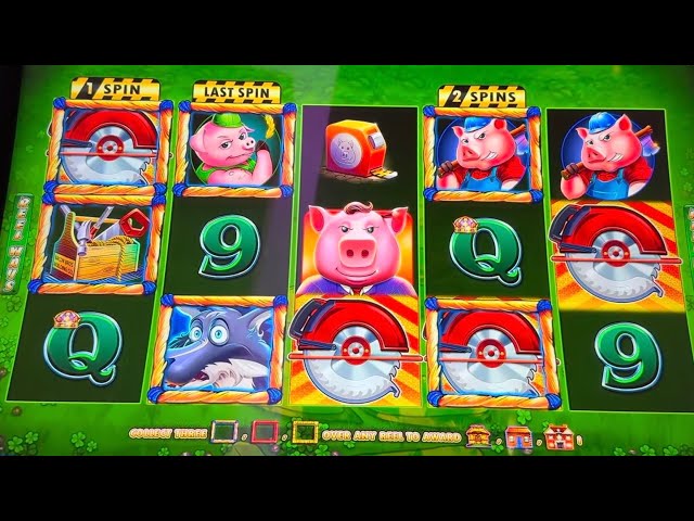 Vegas Slot Highlights - Ultimate Fire Link, Huff N’ Puff We’ve Had Enough, Spooky Link Yo Yeti etc