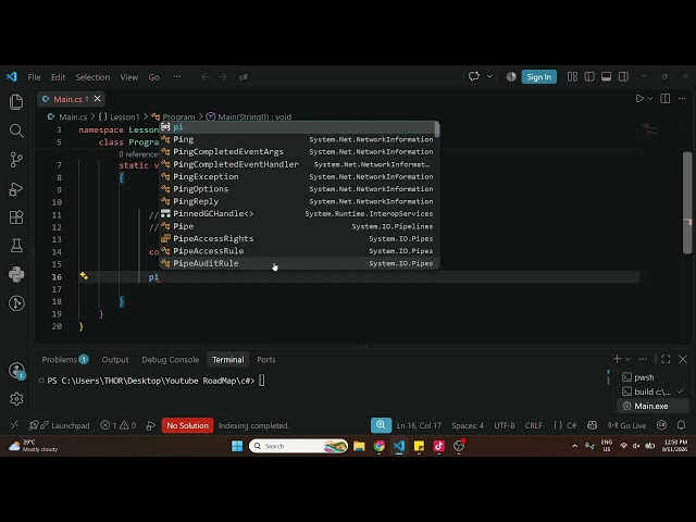 C# — Const