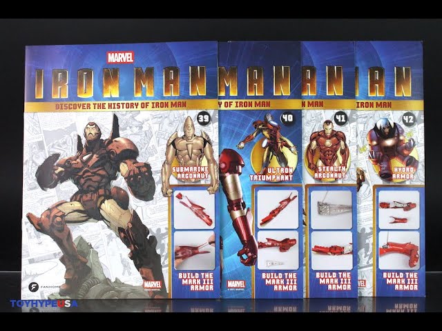 FanHome – Iron Man Partwork Build Up Model Subscription Box #11 Review