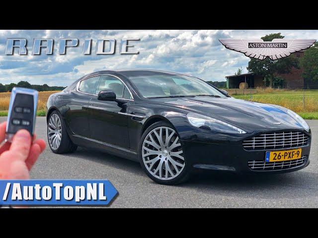 ASTON MARTIN Rapide V12 REVIEW on AUTOBAHN [NO SPEED LIMIT] by AutoTopNL