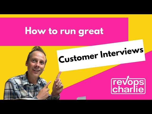 How to run great customer interviews