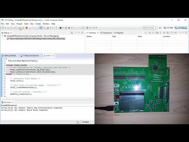 Getting Started Demo with CCSv6 and the CC2650DK 2019
