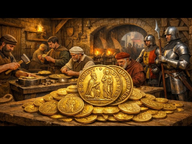 Inside the Venetian Ducat Mint: The Gold Coin That Ruled Trade (Full Process)
