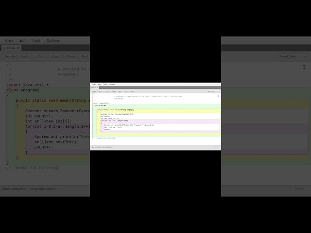 Single Dimensional Array in Java #viral #shorts #short #java #computer