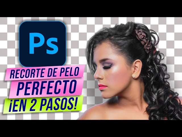 Recorte PERFECTO de pelo en Photoshop ¡EN 2 PASOS!