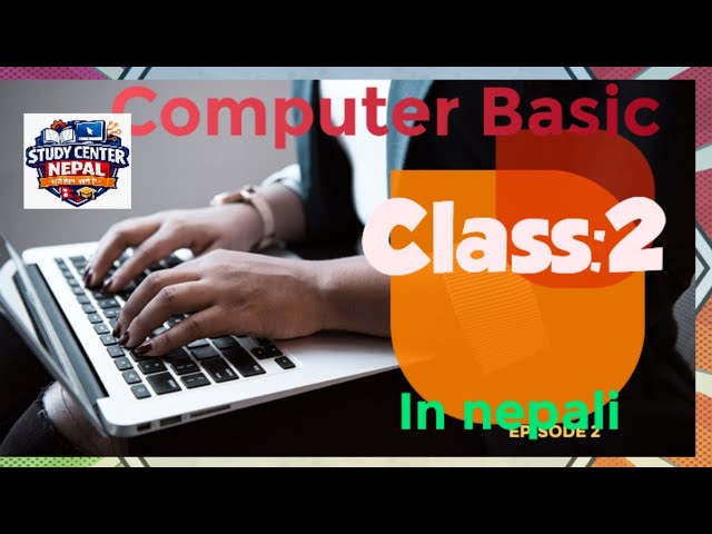 Teaching Computer Basics  |Class 2|Study center Nepal