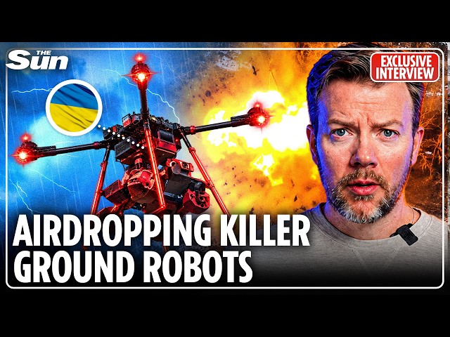 Ukraine's airdropping killer robots onto the frontline (tiny bots clear 30km of mines in 48 hours)