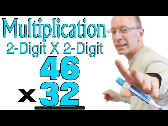 2-Digit by 2-Digit Multiplication Math - How to Multiply a 2-Digit Number