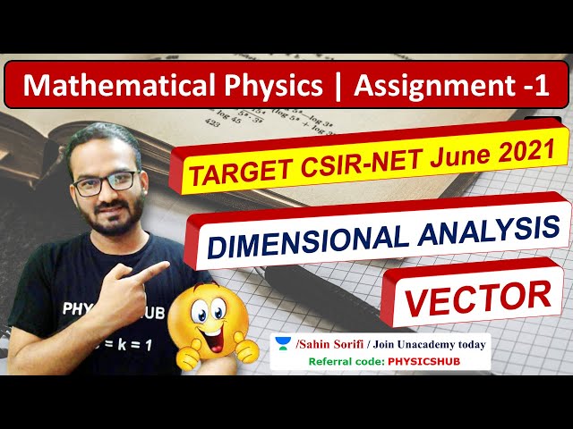 Assignment-1 | Mathematical Physics | CSIR-NET Physical Science June 2021 | Physics Hub