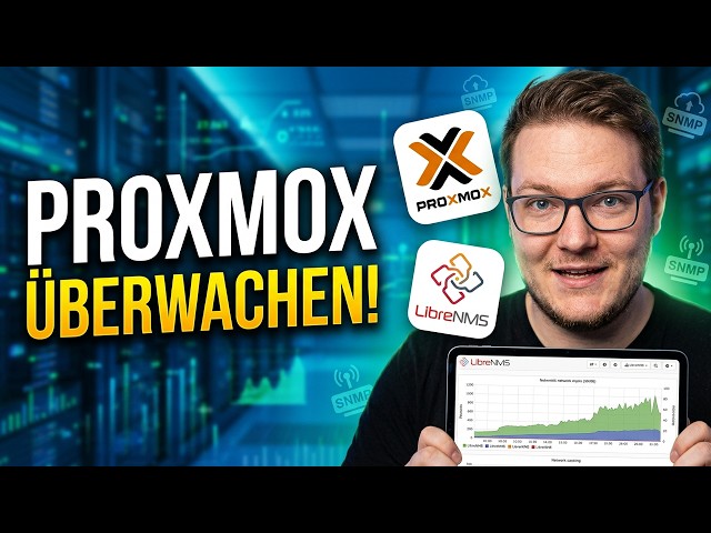 Proxmox mit LibreNMS überwachen: Debian, SNMP & Monitoring | VOD 06.07.2025