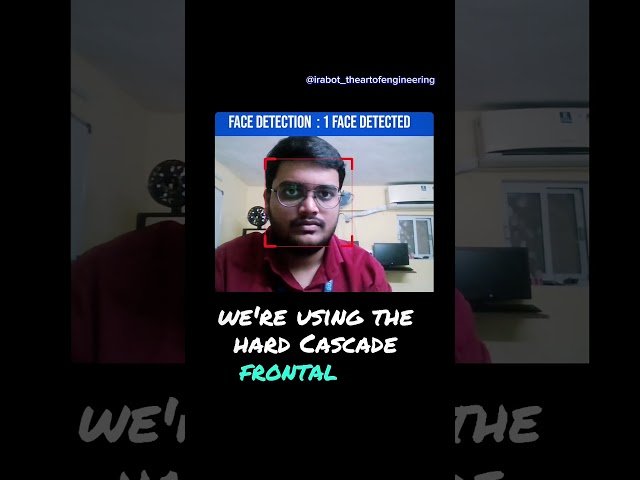 Face Detection plus counting using Opencv Python... #irabottechlearning  #robotwalli